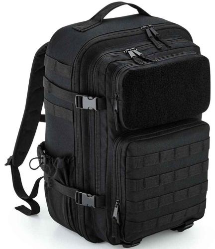 BagBase MOLLE Tactical 35 Litre Backpack - BLK - ONE